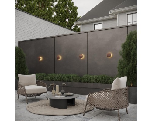 359534 STREET NT25 000 коричневый Светильник ландшафтный настенный IP54 LED 10W 100-240V 3000К HALO