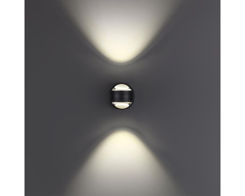 359304 STREET NT24 000 черный Светильник ландшафтный настенный IP65 LED 6W 4000K 175-265V CALLE