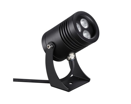 6648/6WA NATURE ODL24 617 черный/металл Фасадный поворотный светильник на 360° IP67 LED CREE 6W 4000K AC85-265V STIMA
