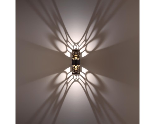 359537 STREET NT25 000 черный Светильник ландшафтный настенный IP65 LED 2*5W 3000К 100-240V NETZ