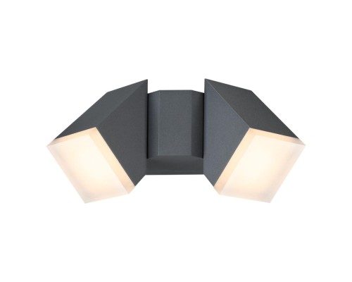 Ландшафтный настенный светильник Novotech 357829 Kaimas темно-серый LED 12 Вт 3000K