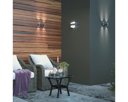 358574 STREET NT21 286 темно-серый Ландшафтный настенный светильник IP54 LED 4000K 12W 85-265V KAIMAS