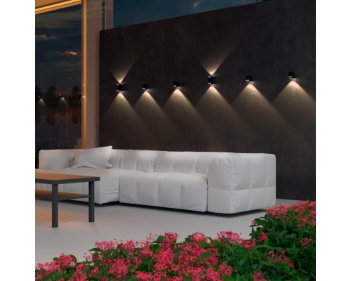 370838 STREET NT22 черный Светильник ландшафтный IP54 GU10 15W 220V LANDSCAPE