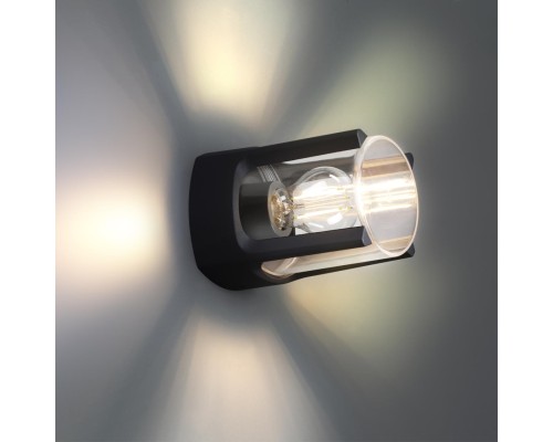 370958 STREET NT23 354 черный Светильник ландшафтный IP54 E27 max 20W 220-240V VISIO