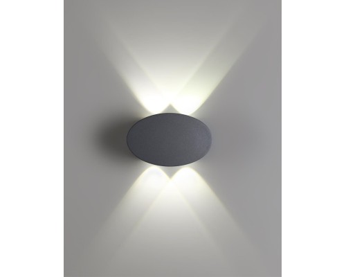 358562 STREET NT21 284 темно-серый Ландшафтный настенный светильник IP54 LED 4000K 4W 85-265V CALLE