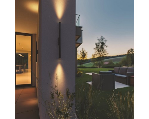 7105/6WL NATURE ODL25  Уличный настенный светильник металл IP54 LED 2*3W  3000K 85-265V TUBUS