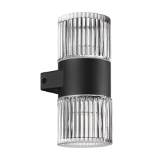359292 STREET NT24 000 черный Светильник ландшафтный настенный IP65 LED 14W 4000K 175-265V ESTIMA