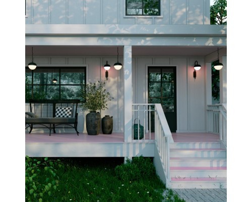 370955 STREET NT23 357 черный Светильник ландшафтный IP54 E27 max 40W 220-240V ACORN