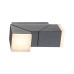 Ландшафтный настенный светильник Novotech 357829 Kaimas темно-серый LED 12 Вт 3000K