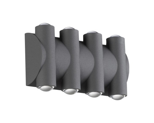 358568 STREET NT21 282 темно-серый Ландшафтный настенный светильник IP54 LED 4000K 8W 85-265V CALLE