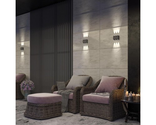 358567 STREET NT21 282 темно-серый Ландшафтный настенный светильник IP54 LED 4000K 6W 85-265V CALLE