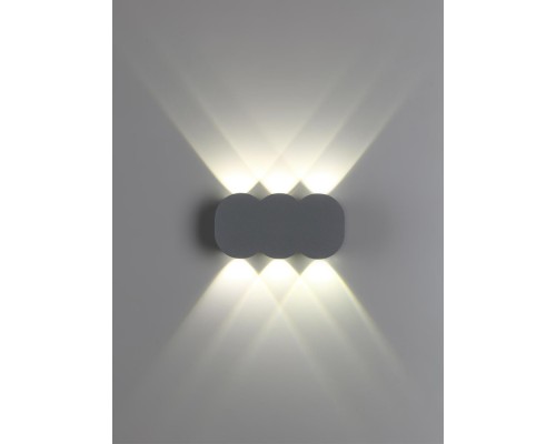 358560 STREET NT21 285 темно-серый Ландшафтный настенный светильник IP54 LED 4000K 6W 85-265V CALLE