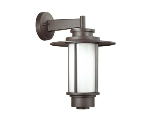 Уличный настенный светильник Odeon Light 4047/1W Mito опал/темно-серый
