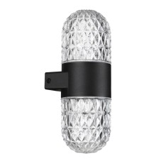 359296 STREET NT24 000 черный Светильник ландшафтный настенный IP65 LED 14W 4000K 175-265V ESTIMA