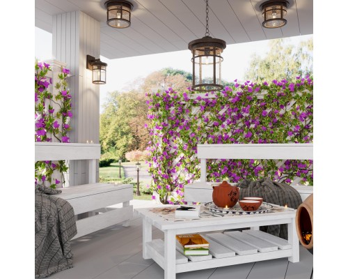 Уличный настенный светильник Odeon Light 4044/1W Virta черный/патина