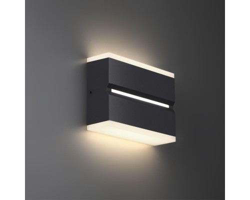 359196 STREET NT23 361 черный Светильник ландшафтный светодиодный IP54 LED 12W 220-240V 4000K 720Лм STRAIT