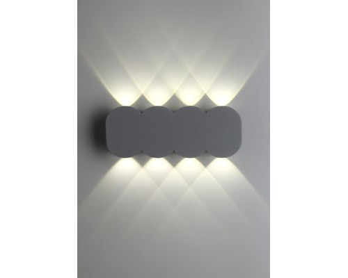 358561 STREET NT21 285 темно-серый Ландшафтный настенный светильник IP54 LED 4000K 8W 85-265V CALLE