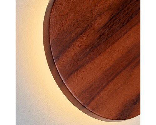 7108/15WL NATURE ODL26 Настенный светильник окраш. под дерево/металл IP54 LED 12W 375Лм 3000K 220-240V LIANA