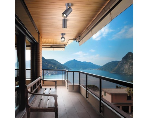 Настенный светильник Novotech 358289 Kaimas темно-серый LED 9 Вт 4000K