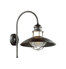 Уличный настенный светильник Odeon Light 4164/1WA Dante коричневый/прозрачный E27 1*60 Вт