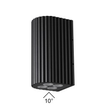 7127/14WL NATURE ODL25 Фасадный светильник черный/металл IP54 LED 15W 10°  220-240V GLENN