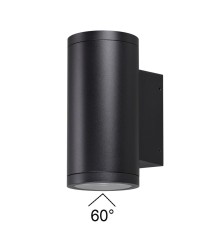 7142/24WL NATURE ODL25 Настенный светильник черный/металл IP65 LED 24W 1252Лм 60° 3000K 85-265V LONG