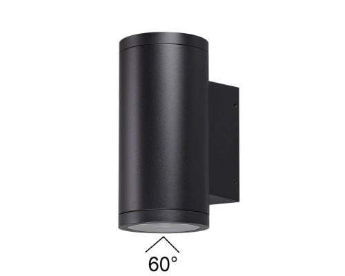 7142/24WL NATURE ODL25 Настенный светильник черный/металл IP65 LED 24W 1252Лм 60° 3000K 85-265V LONG