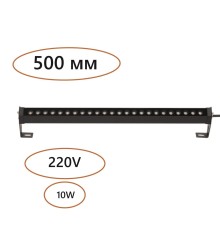 7040/10WL NATURE ODL25 679 черный/металл Фасадный поворотный на 180° светильник IP65 LED 14W 3000K 24° 759Лм AC220-240V GRAZE