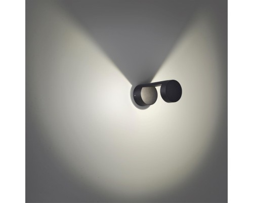 6657/10WL NATURE ODL24 627 черный/металл Уличный настенный светильник IP65 LED 10W 4000K AC85-265V TION