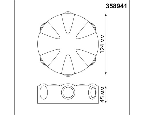 358941 STREET NT22 темно-серый Светильник ландшафтный светодиодный IP54 LED 4000К 6W 85-265V CALLE