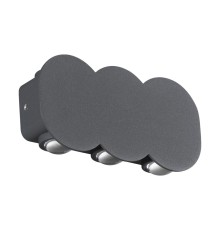 358560 STREET NT21 285 темно-серый Ландшафтный настенный светильник IP54 LED 4000K 6W 85-265V CALLE