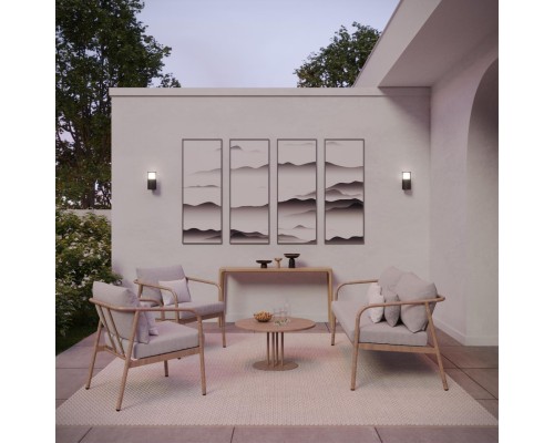 370991 STREET NT25 000 черный Светильник ландшафтный IP54 E27 max 25W 100-240V COSTAS