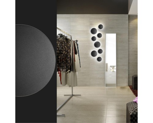 Настенный светодиодный светильник Odeon Light 3634/6WL Eclissi черный 6w 4000К