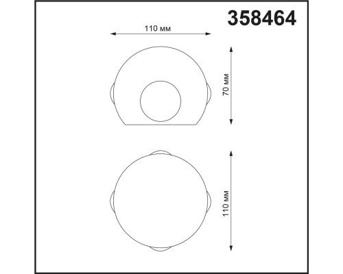 358464 STREET NT20 169 темно-серый  Ландшафтный настенный св-ник IP54 LED 4000K 12W 85-265V  CALLE