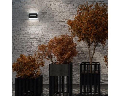 359196 STREET NT23 361 черный Светильник ландшафтный светодиодный IP54 LED 12W 220-240V 4000K 720Лм STRAIT