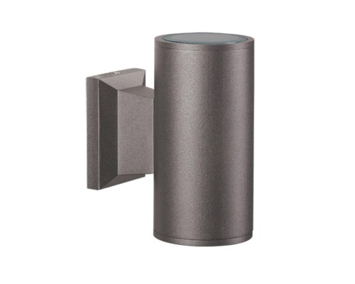 Уличный настенный светильник (без лампы) Novotech Landscape 370358 темно-серый 50 Вт 220-240V IP54