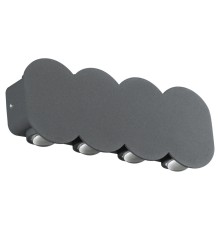 358561 STREET NT21 285 темно-серый Ландшафтный настенный светильник IP54 LED 4000K 8W 85-265V CALLE