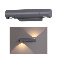 Ландшафтный светодиодный светильник Novotech 358089 Kaimas темно-серый LED 11 Вт 3000K