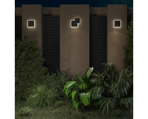 359165 STREET NT23 371 черный Светильник ландшафтный светодиодный IP54 LED 4000K 16W 220V SMENA