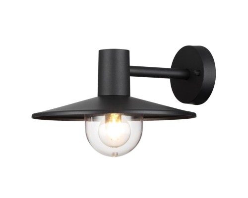 4833/1W NATURE ODL21 565 черный/стекло Ландшафтный настенный светильник E27 1*40W IP44 FURCADIA