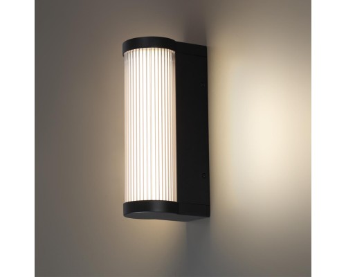 359984 STREET NT26 000 черный Светильник фасадный IP65 LED 12W 220-240V 3000K FLUO