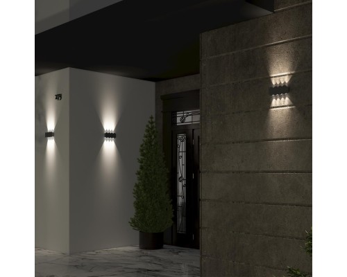 358561 STREET NT21 285 темно-серый Ландшафтный настенный светильник IP54 LED 4000K 8W 85-265V CALLE