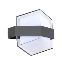 358575 STREET NT21 286 темно-серый Ландшафтный настенный светильник IP54 LED 4000K 12W 85-265V KAIMAS