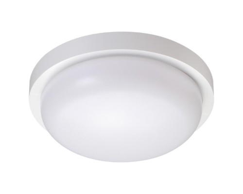 Светильник ландшафтный светодиодный настенно-потолочного монтажа Novotech 358016 Opal белый LED 18 Вт 4000K
