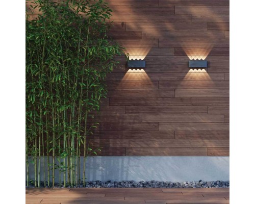 358461 STREET NT20 169 темно-серый  Ландшафтный настенный светильник IP54 LED 4000K 8W 85-265V CALLE