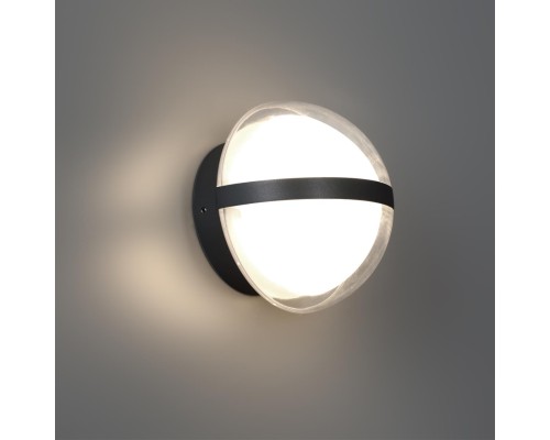 359195 STREET NT23 360 черный Светильник ландшафтный светодиодный IP54 LED 9W 220-240V 4000K 810Лм OPAL