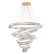 5015/260L L-VISION ODL23 427 золотой/прозрачный металл/хрусталь Люстра LED 260W 4000K 30600Лм VEKIA