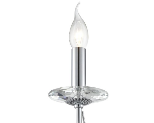 8034/1W CLASSI LN26 металл/стекло, хром/прозрачный Бра E14 1*40W 220V INCANTO