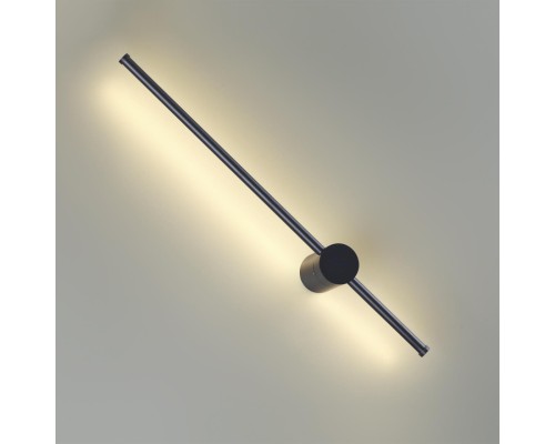 5677/8WL LEDIO LN23 061 чёрный Настенный светильник LED 8W 3000K 550Лм 220V BRAM