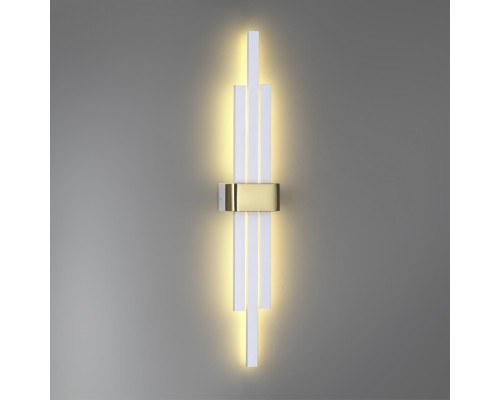 5686/18WL LEDIO LN23 054 золотой, белый Настенный светильник LED 18W 3000K 1350Лм 220V TOVE